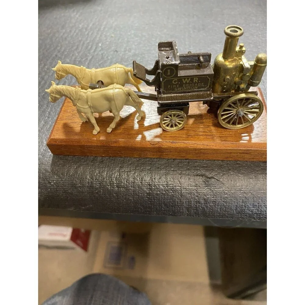 Lledo diecast models of days gone fire brigade anniversary model horse and buggy